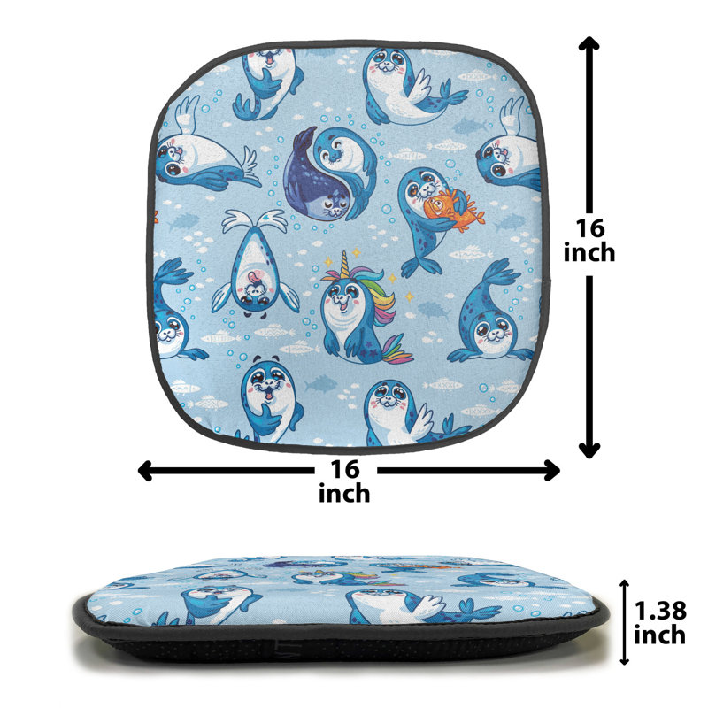 Outdoor 1.38'' Dining Chair Seat Cushion