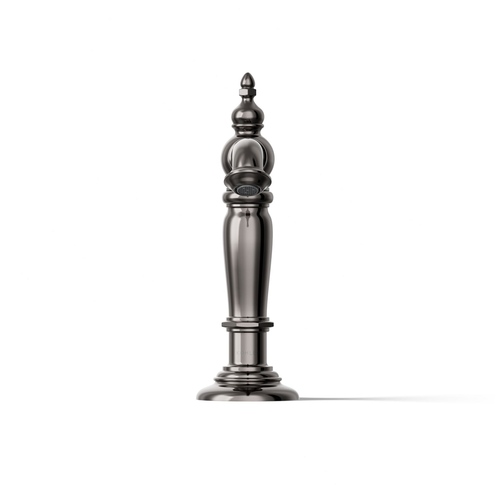 Artifacts Widespread Bathroom Faucet with Drain Assembly, Vibrant Titanium