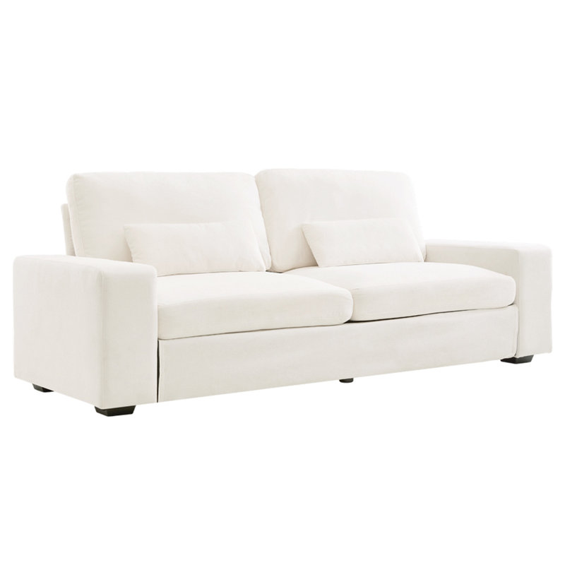 2 Seater Sofa, White