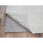 Tapis oriental 8 pi x 9 pi 9 po, blanc délavé, tissé dense, Peshawar délavé avec motif Heriz