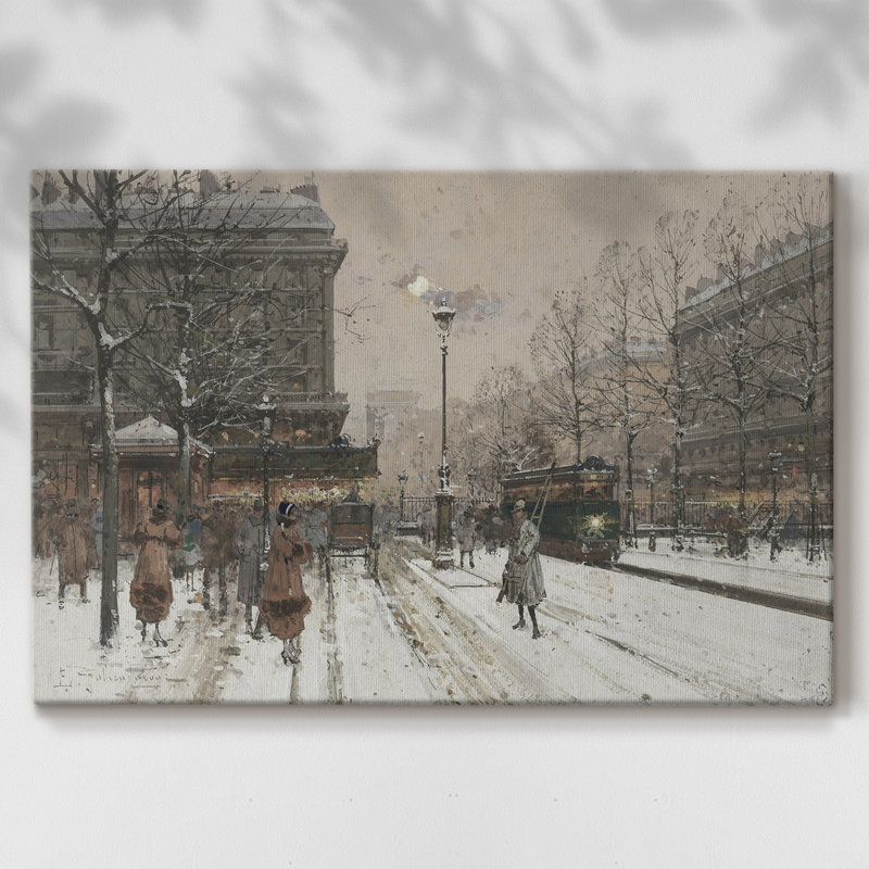 Paysages rétro-Dxv -Galerie enveloppée Cavas, 8 x 12