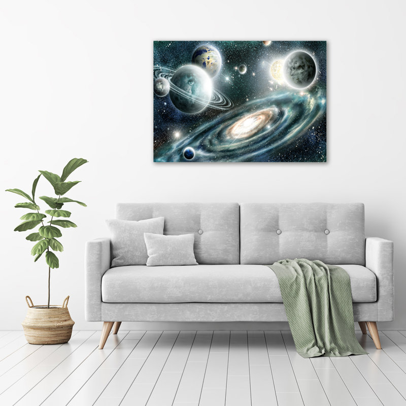 Solar System - Wrapped Canvas Print