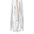 Cosette Single Light Wall Sconce w/ Thick Crystal-Cut Shade & On/Off Switch-65382868