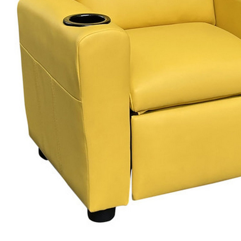 Motes Kids 13'' Recliner and Ottoman