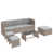 Light Grey Cushions/Khaki Frame