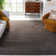 Thendara Hand Loomed Wool/Cotton Solid Color Rug in Charcoal