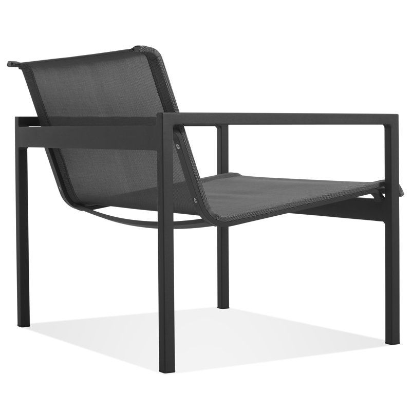 Skiff Outdoor Lounge Chair, Carbon