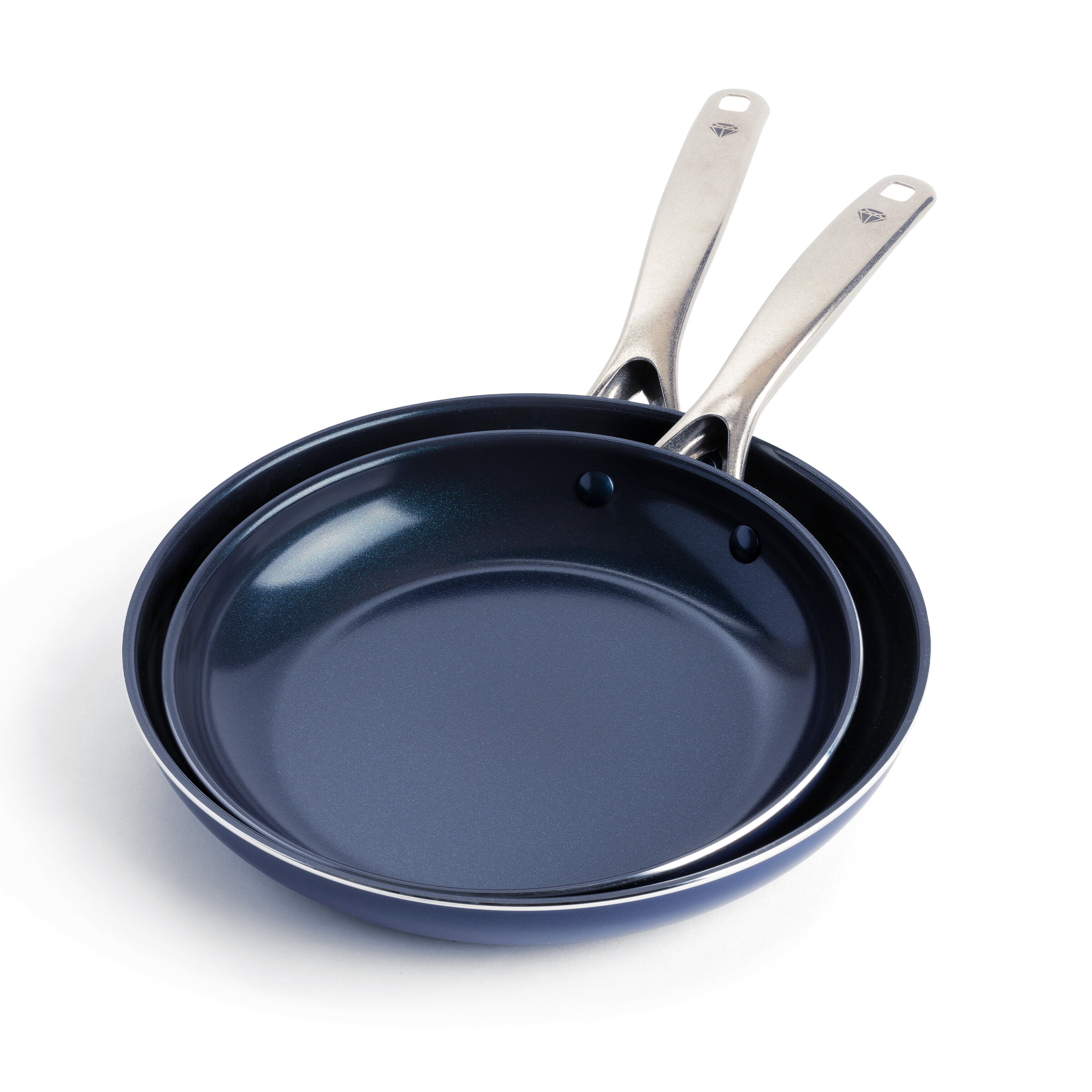 Safe-T-Grip 9.5 Ceramic Nonstick Deep Fry Pan Set