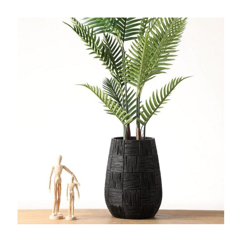 Grand pot à motif tribal