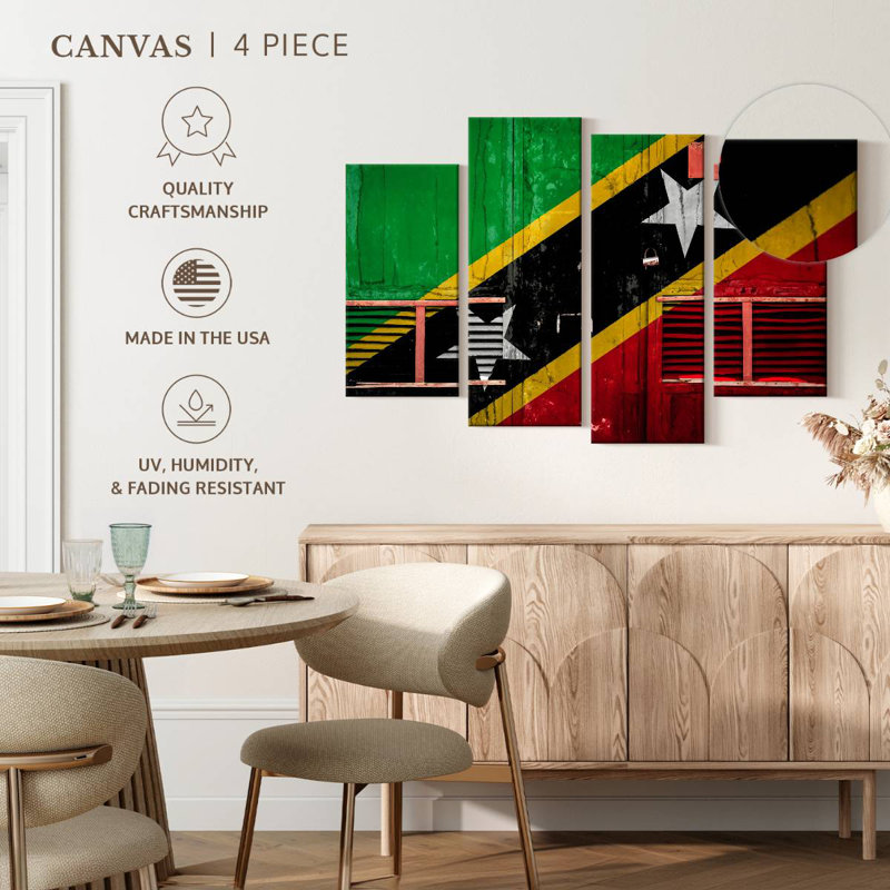 Saint Kitts And Nevis Flag
