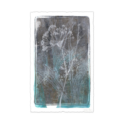 Ombre Wildflowers II - Wrapped Canvas Print