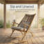 Outdoor Rocker Chair with Cushions