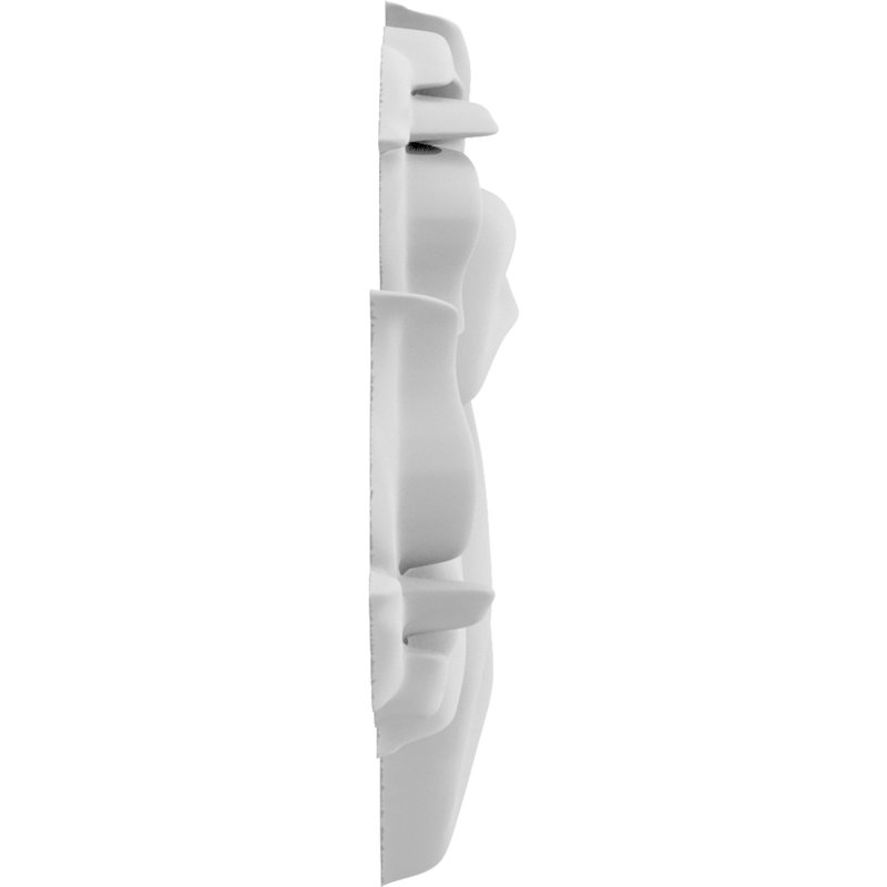 Rosettes de qualité supérieure, H 4 po x l 8 po x P 0,63 po, Gauche