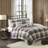 Ridge 6 Piece Printed Herringbone Quilt Set with Throw Pillows-1662927696-1633442427