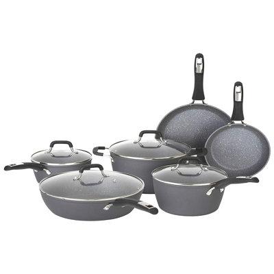 10 - Piece Non-Stick Aluminum Cookware Set