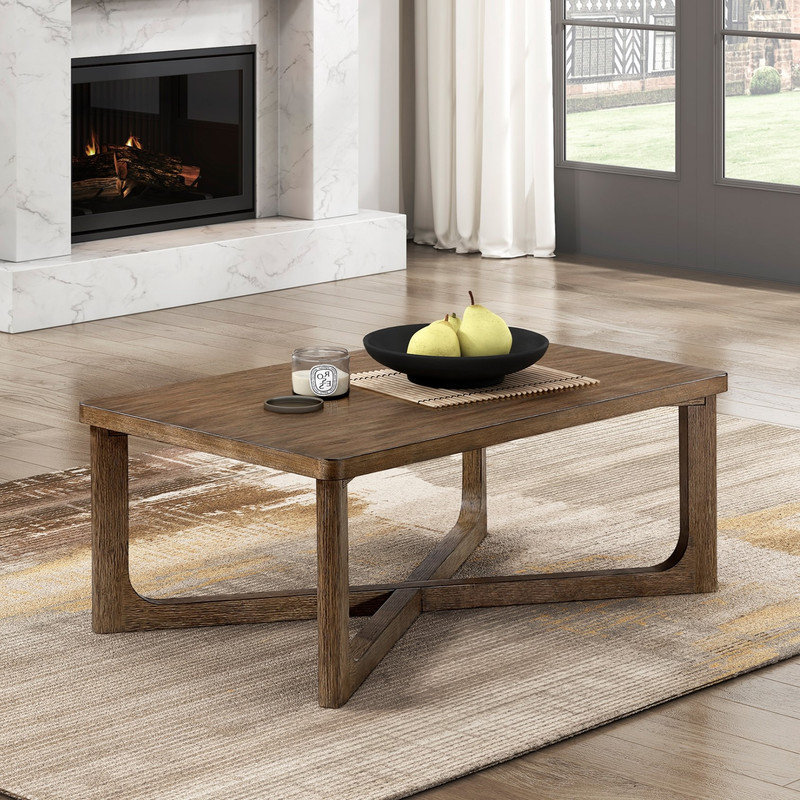 Table basse en X