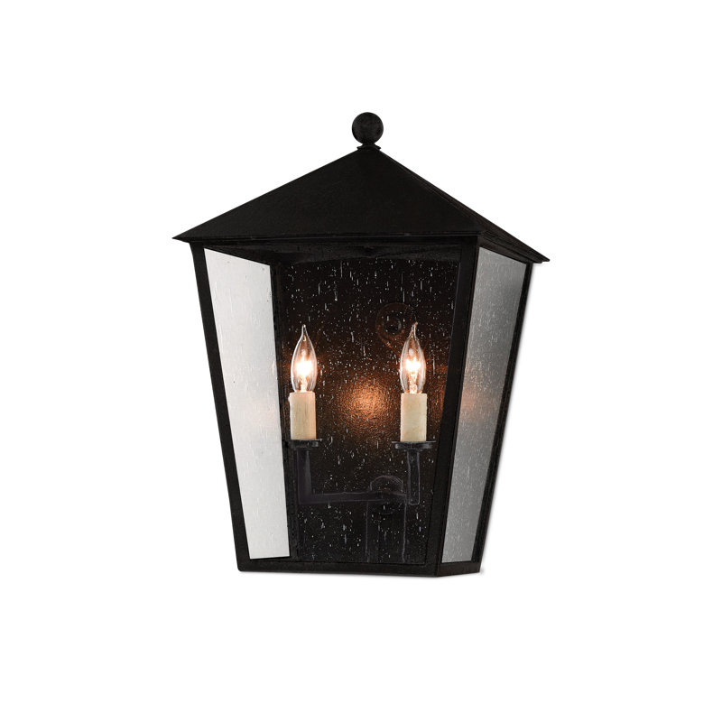 Bening 2 - Light Outdoor Wall Lantern, Midnight