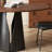 Retro Round Dining Table with Walnut Veneer-105843871-105843867