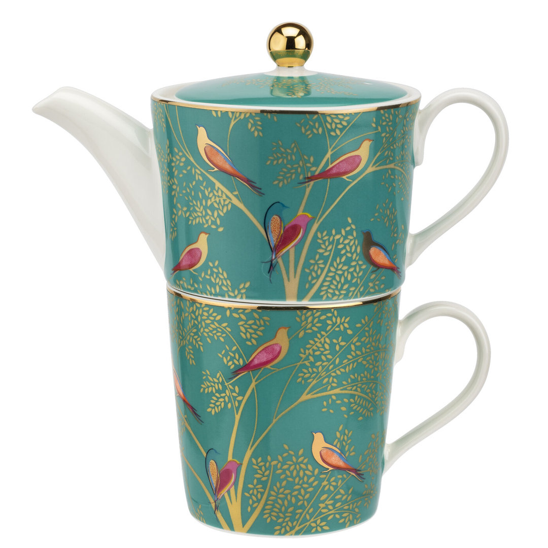 Sara Miller Chelsea Portmeirion Sm Chelsea Collection Tea For One 12Oz. Portmeirion