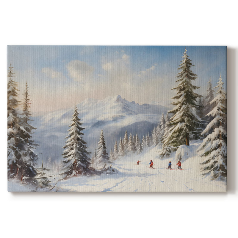 Paysage rétro -DCCD XXVII, H 41 po x l 61 po, Toile tendue