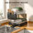 16.5" Kitchen Double-layer Dish Rack, Stainless Steel & Pp Plastic Drain Rack For Countertop Tableware Storage