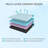 10-Inch Mattress – Gel-Perforated, 7-Zone, Adjustable Bed-Friendly, White Cover-1797707165