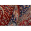 Tapis unique rouille / bleu 6 pi x 7 pi 11 po Dorn