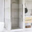 36-37 3/8 "Porte de douche pivotante sans cadre-114657522