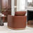 Azib 31'' Wide Genuine Leather Top Grain Leather Swivel Armchair-1289661336