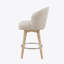 Tabouret de comptoir pivotant rembourré à 360 degrés, H 26 po-1518843717