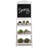 Free Standing Chalkboard with 3 Display Shelves-1064116698