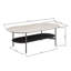 Table basse, table basse double couche, table basse