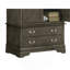 Armoire Louis Phillipe G3105-A, gris-1744370605