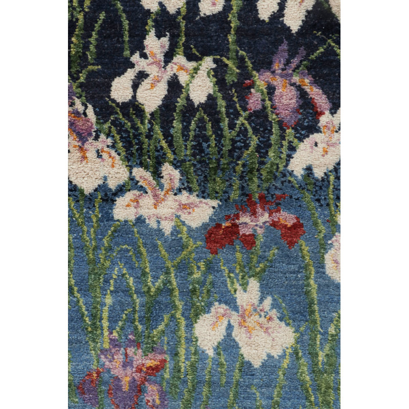 One-of-a-Kind Rectangle 4’11"x7’2" Hand Knotted Area Rug