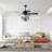 Freja Ceiling Fan with Light Kit