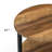 Jakwan Oval End Table with 3-Tier Storage Shelves-528880076