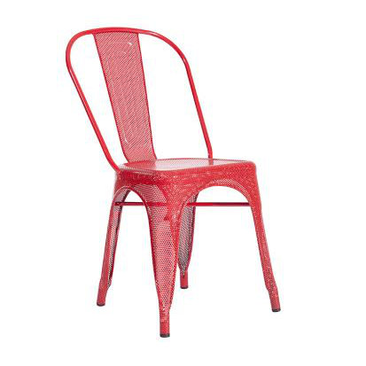 Momig 17.5'' H Metal Stacking Side Chair (Set of 4) Breakwater Bay 