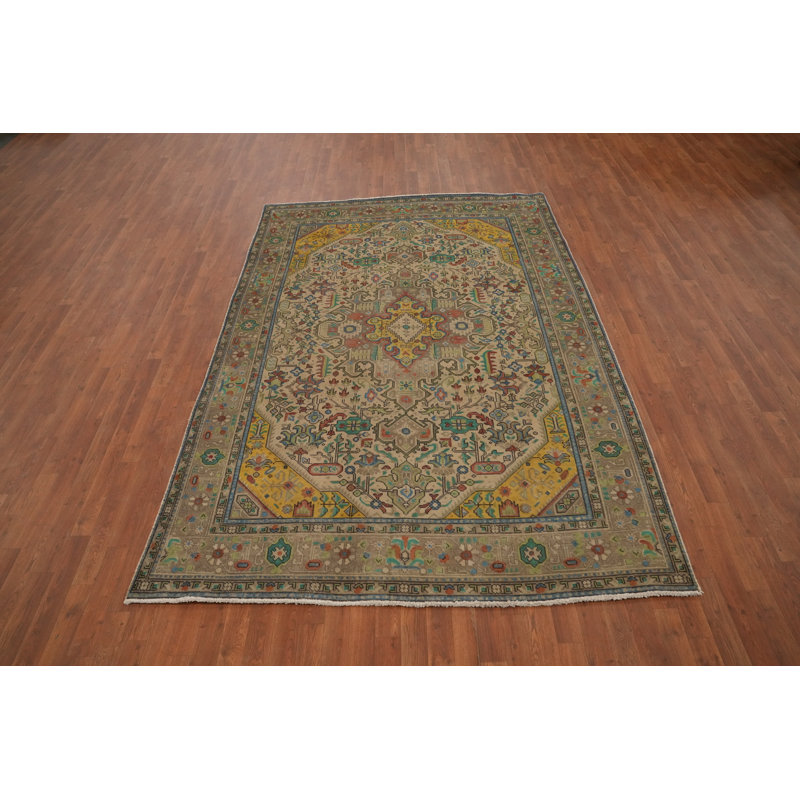 Tapis traditionnel en laine 6 x 9