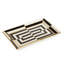 Op Art Rectangle Geometric Decorative Tray