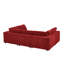 Canapé modulaire réversible en velours côtelé-130827381-130827383