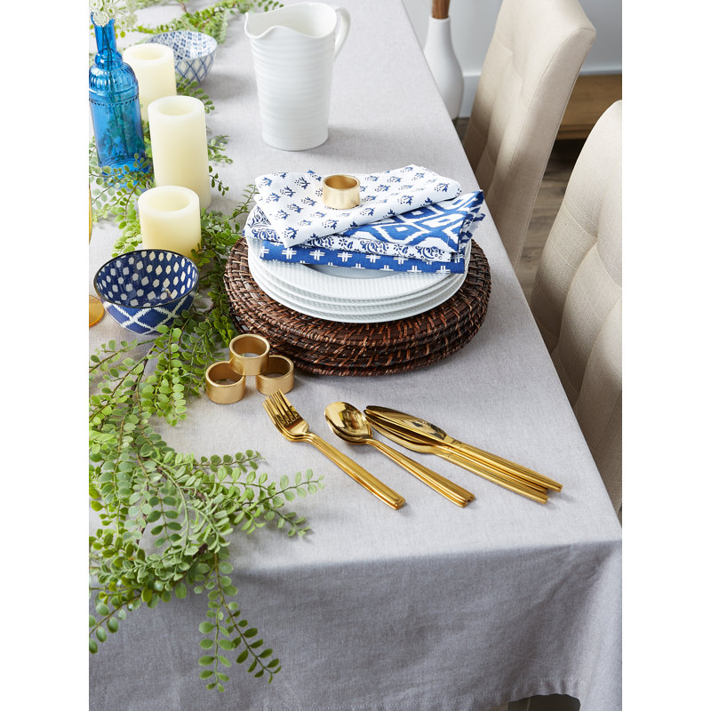 Ensemble de serviettes en coton 4 pièces prints Derryberry
