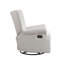 Fauteuil inclinable à oreilles en toile de lin