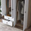 Hedieh 4 Door Wardrobe