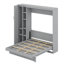 Lit escamotable mural avec tablettes Murphy-1355837140-1355837141