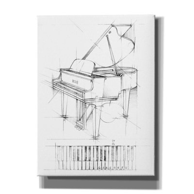 " Piano Sketch " by Ethan Harper