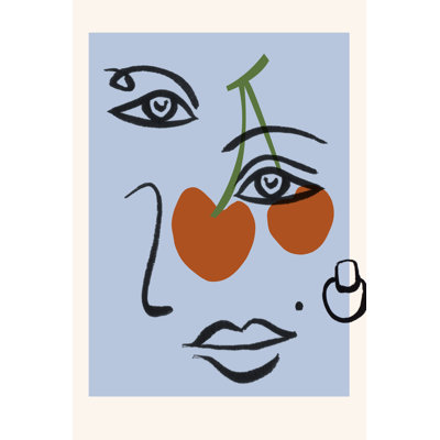Cherry Baby II by Melissa Wang - Wrapped Canvas Painting