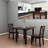 Space-saving Modern Dining Table Sets, Premium Wood Construction For Small Kitchens