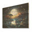 Dreamy Moonlit Jungle I - Paysage abstrait sur bois-525534981