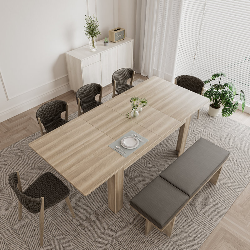Table de salle à manger extensible
