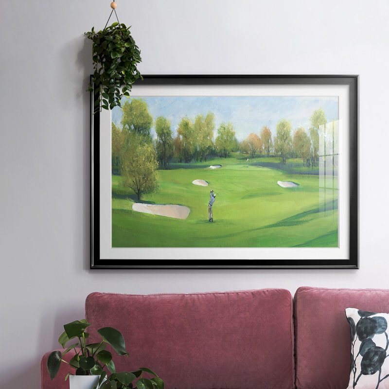 Fairway Shot II, Noir, H 15 po x l 21 po x P 1,5 po